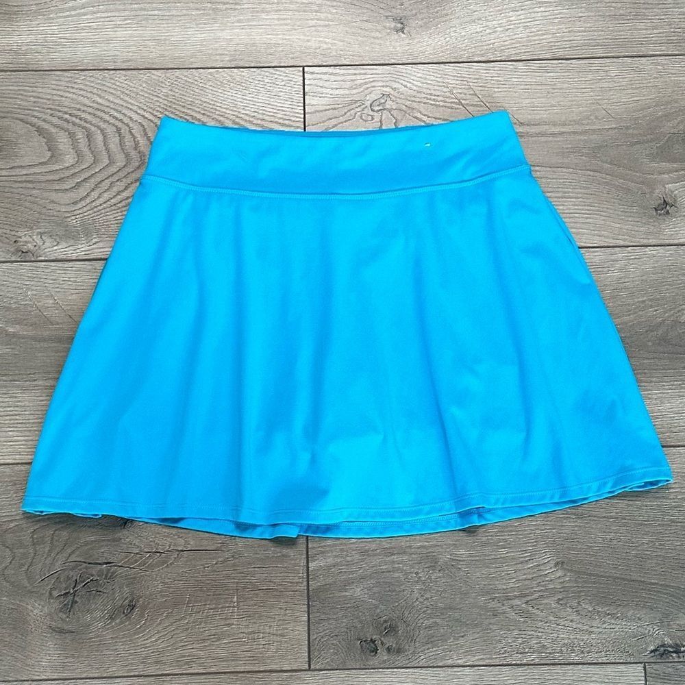 NWOT Sports Illustrated 15” High Rise Blue Side Pocket Tennis Skirts Size Small